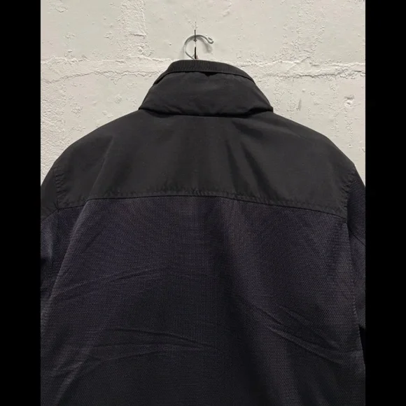 C.P. COMPANY BLACK NYLON PUFFER JACKET - Picture 6 of 15